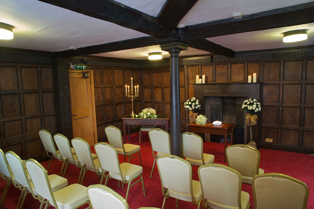 Jacobean ceremony room
