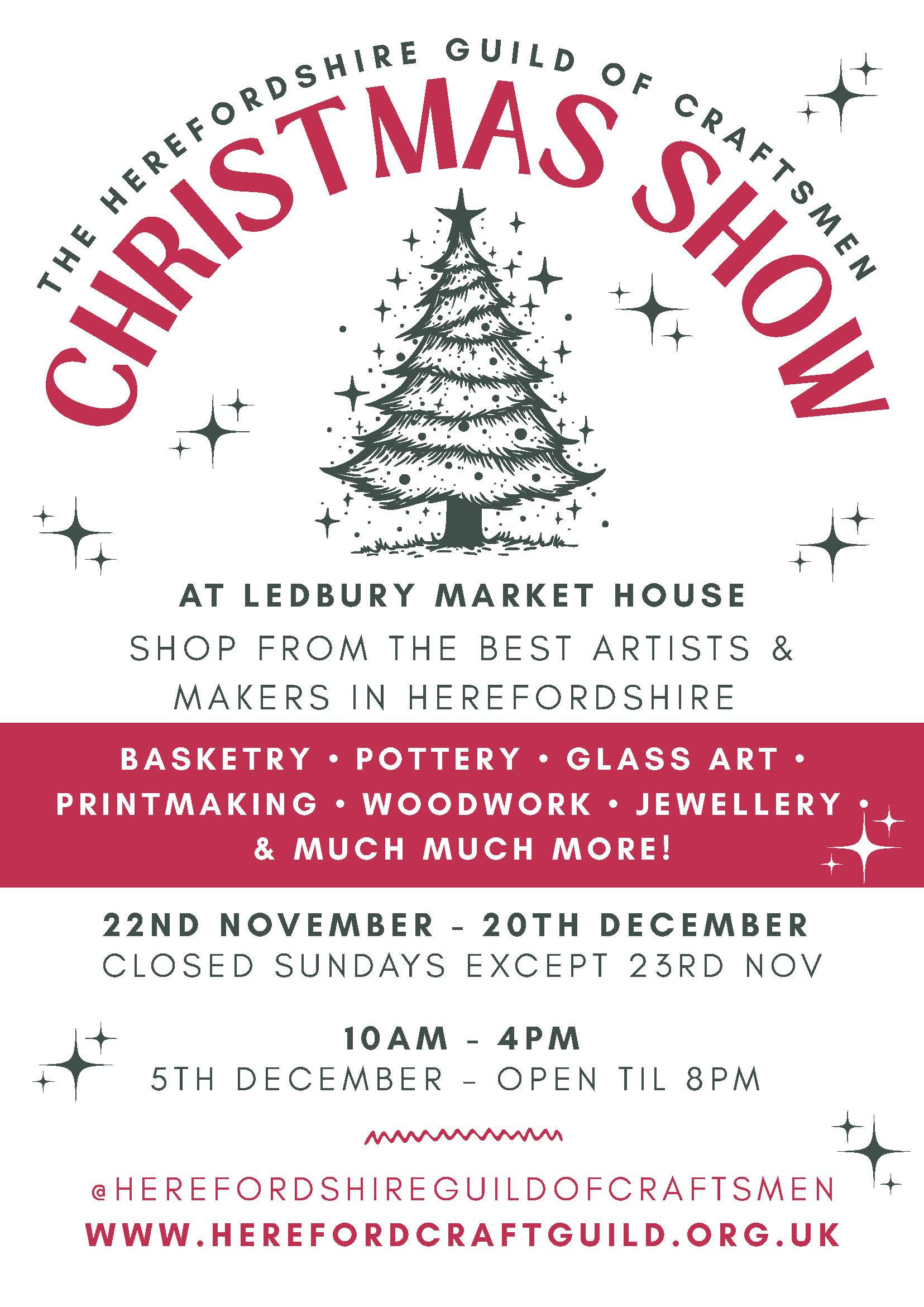 Christmas Craft Fair 2025 at Ledbury Market House 