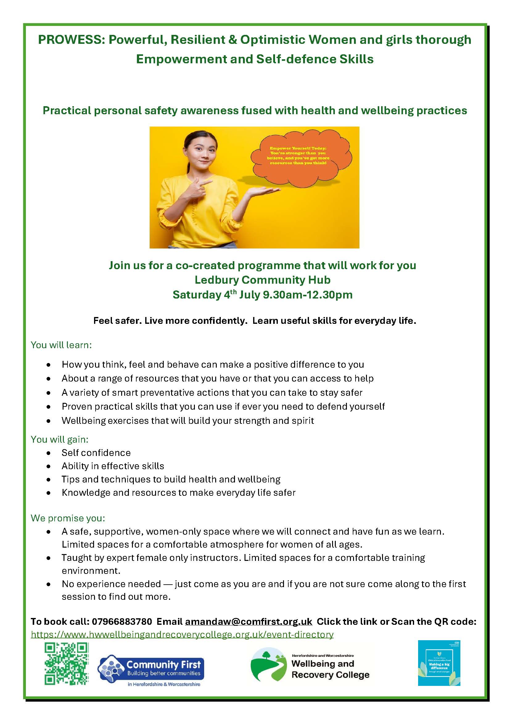 Empowerment and Self-defence Skills