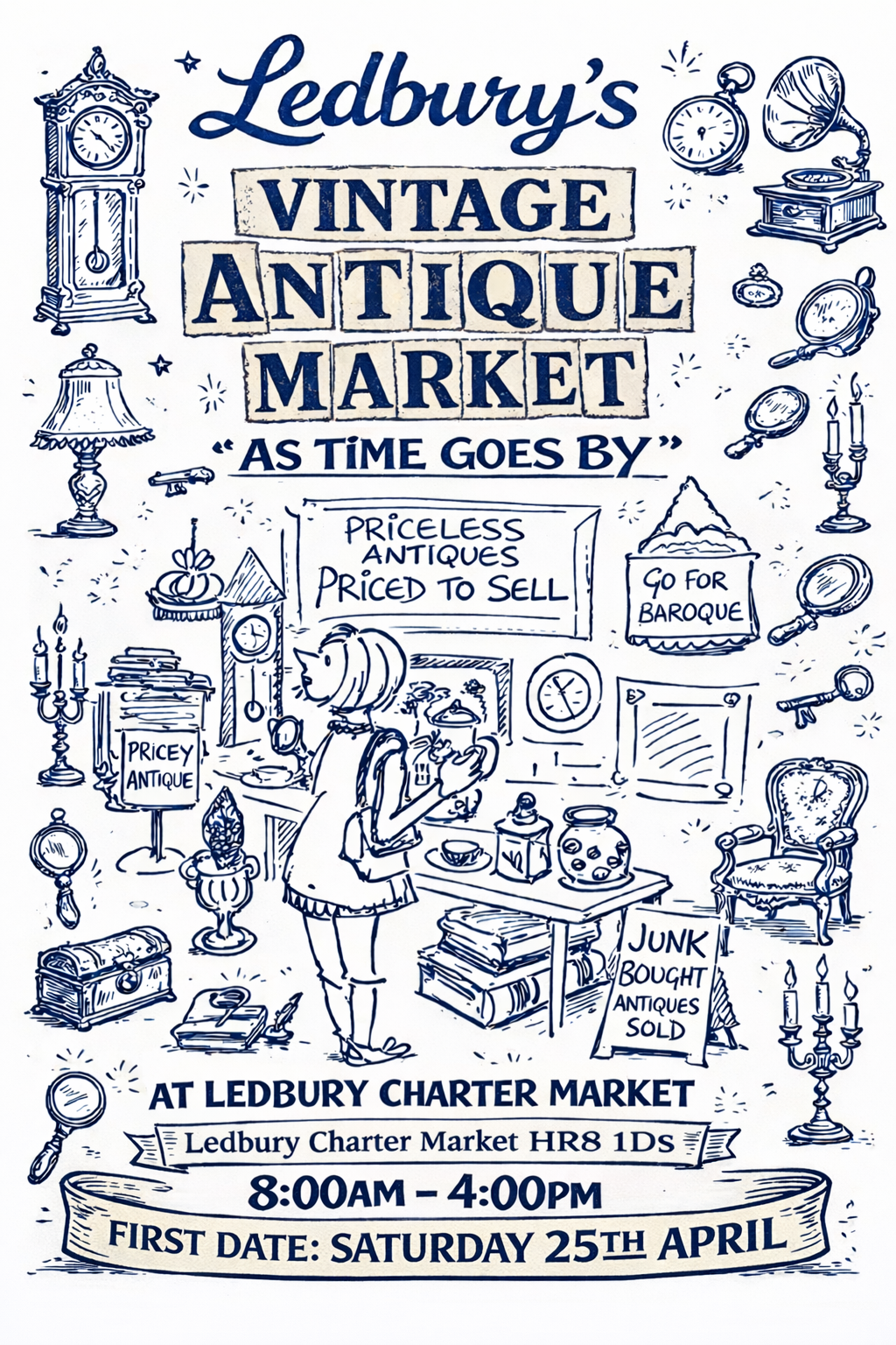 Ledbury Antiques Market 