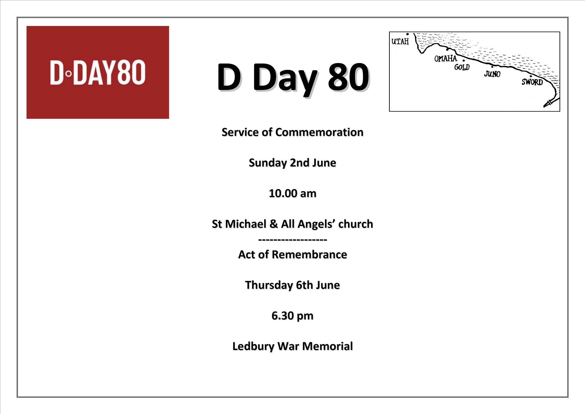 80th Anniversary of D Day