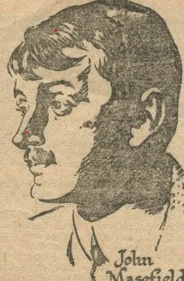 An illustration of John Masefield