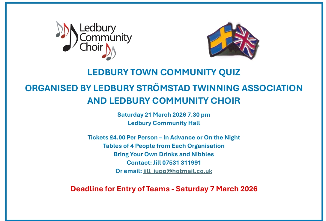 Ledbury Town Community Quiz 