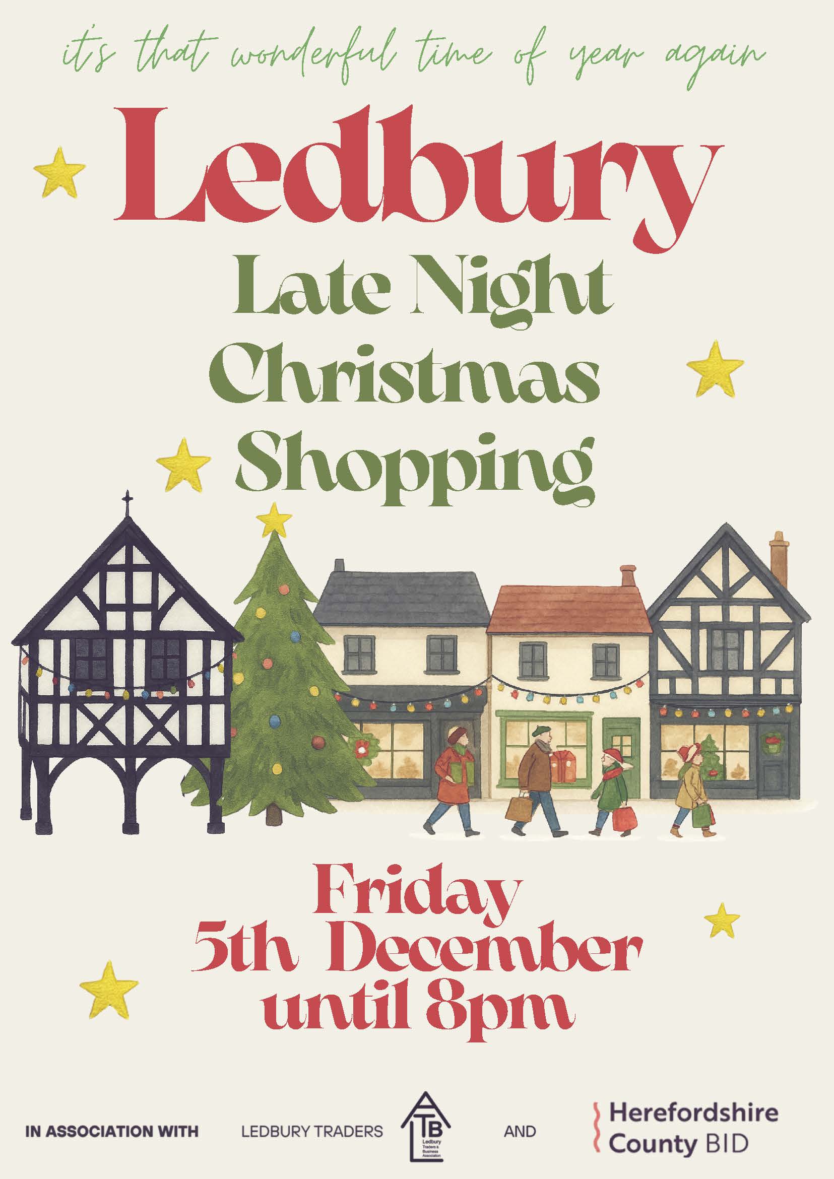 Late Night Shopping Event - Friday 5 December 2025